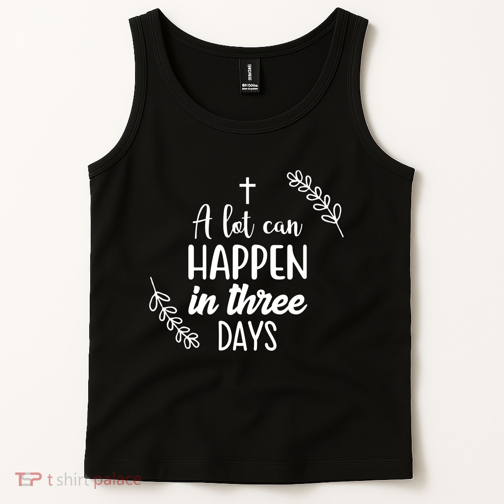 A Lot Can Happen In Three Days Easter Jesus Tank Top