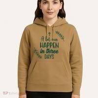A Lot Can Happen In Three Days Easter Jesus Hoodie thumb 5