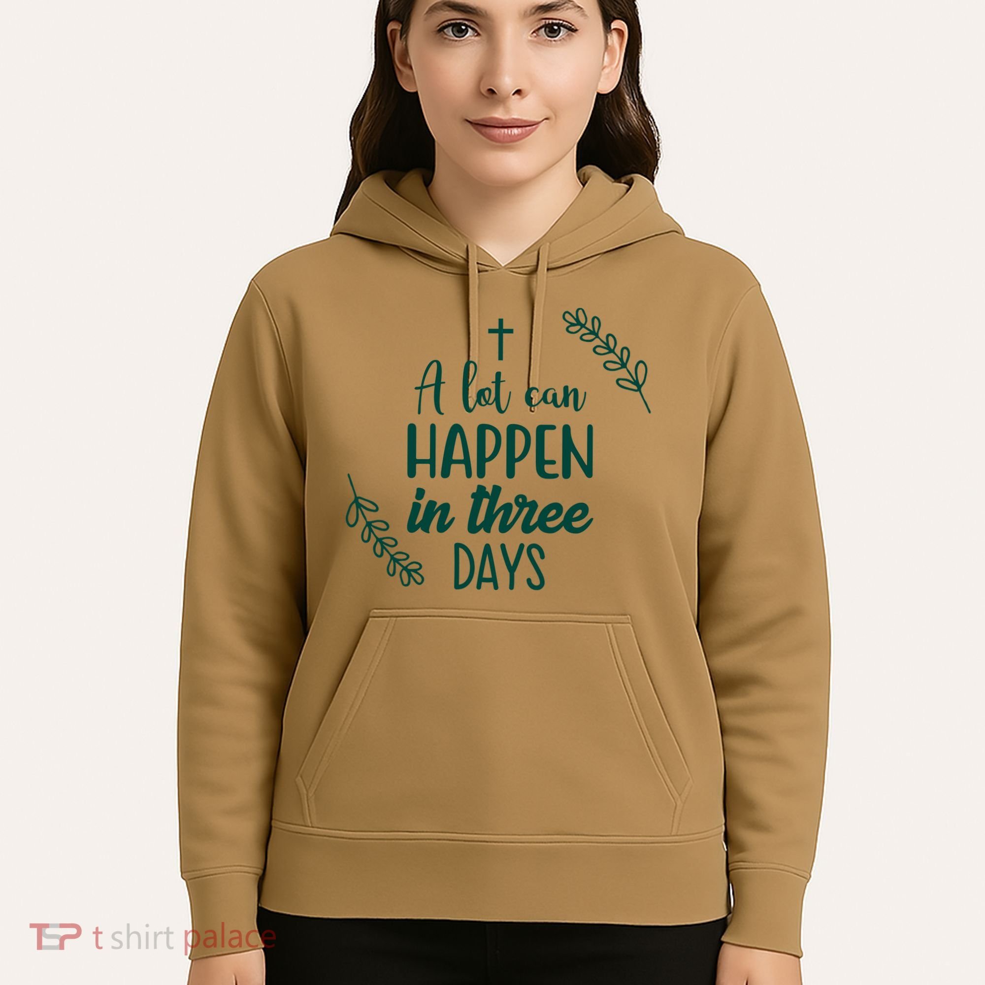 A Lot Can Happen In Three Days Easter Jesus Hoodie