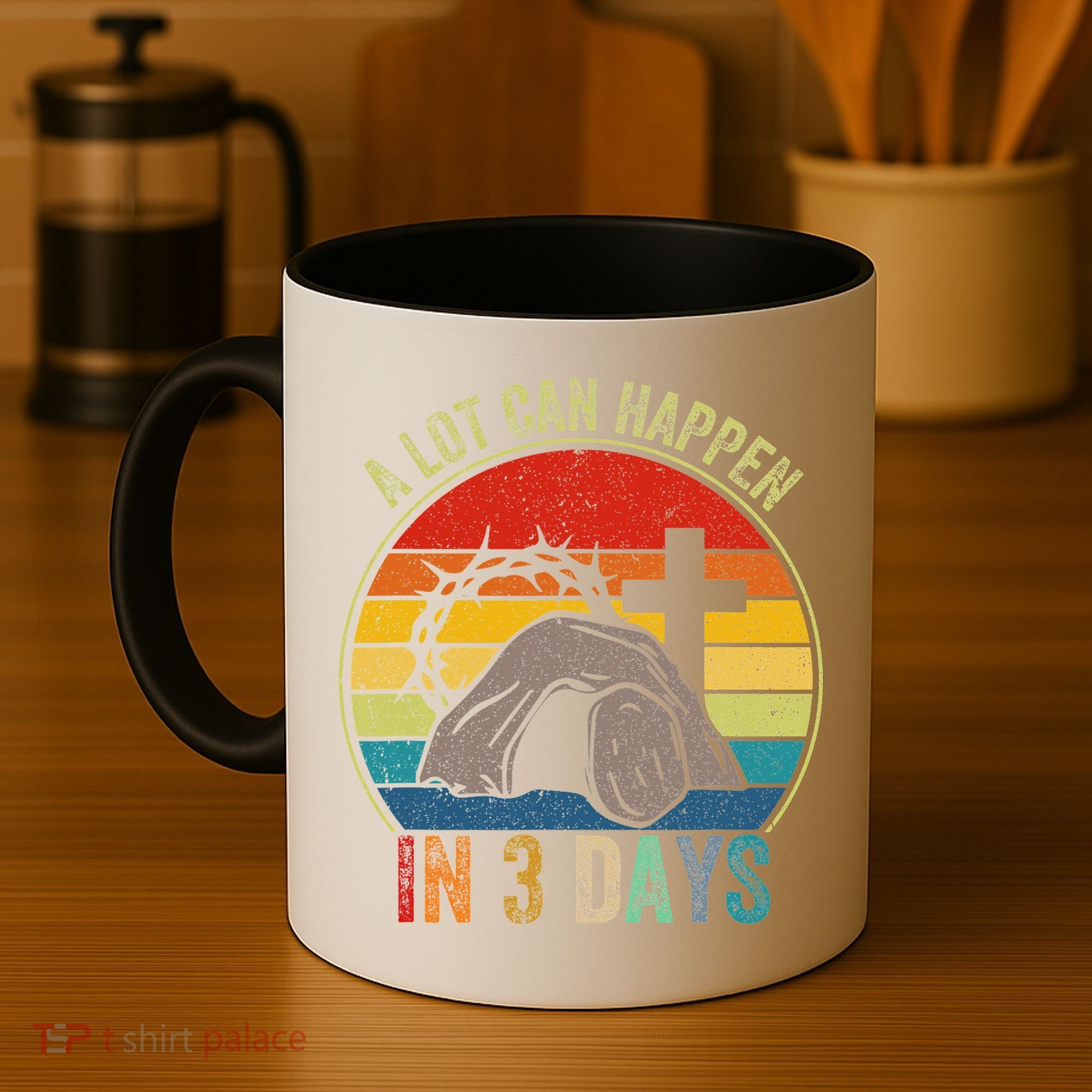 A Lot Can Happen In 3 Days Easter Religious Women Coffee Mug