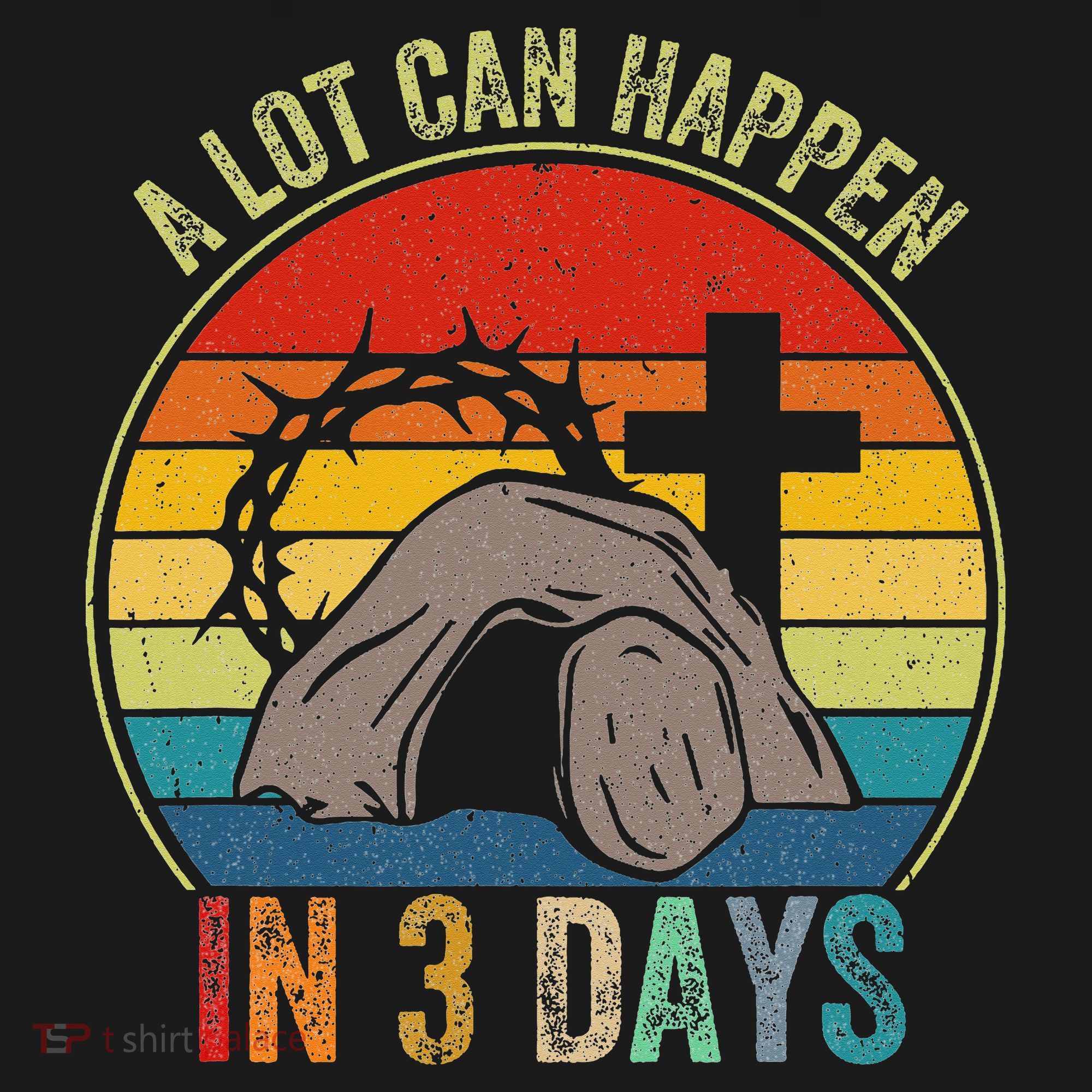 A Lot Can Happen In 3 Days Easter Religious Women Women's Hoodie
