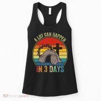 A Lot Can Happen In 3 Days Easter Religious Women Women's Tank Top thumb 0