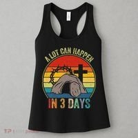 A Lot Can Happen In 3 Days Easter Religious Women Women's Tank Top thumb 3