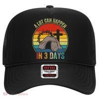 A Lot Can Happen In 3 Days Easter Religious Women Hat thumb 0