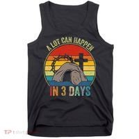 A Lot Can Happen In 3 Days Easter Religious Women Tank Top thumb 0