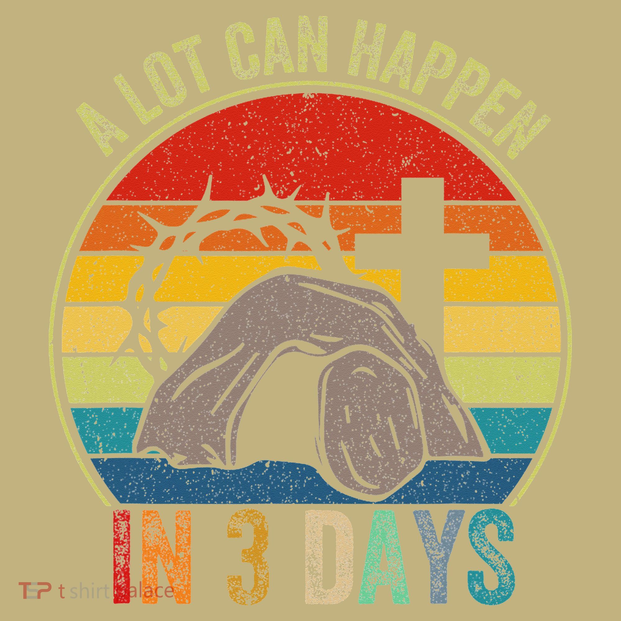 A Lot Can Happen In 3 Days Easter Religious Women Mousepad