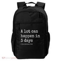 A Lot Can Happen In 3 Days Easter Backpack thumb 0