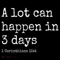A Lot Can Happen In 3 Days Easter Baby Bodysuit thumb 2