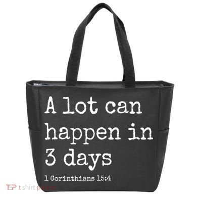A Lot Can Happen In 3 Days Easter Tote Bag