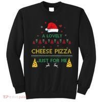 A Lovely Cheese Pizza Alone Funny Kevin X Mas Home Christmas Sweatshirt thumb 0