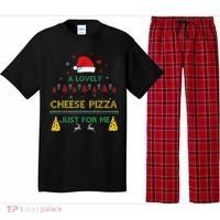 A Lovely Cheese Pizza Alone Funny Kevin X Mas Home Christmas Pajama Set thumb 0