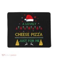 A Lovely Cheese Pizza Alone Funny Kevin X Mas Home Christmas Mousepad thumb 0