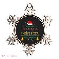 A Lovely Cheese Pizza Alone Funny Kevin X Mas Home Christmas Ornament thumb 0
