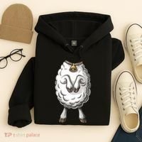 Adult Lamb Costume Hoodie thumb 4