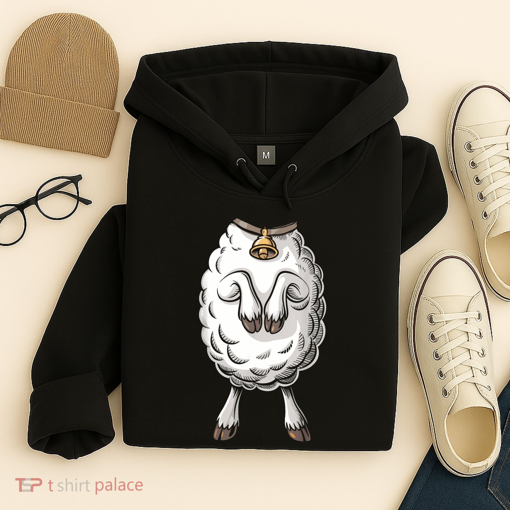 Adult Lamb Costume Hoodie