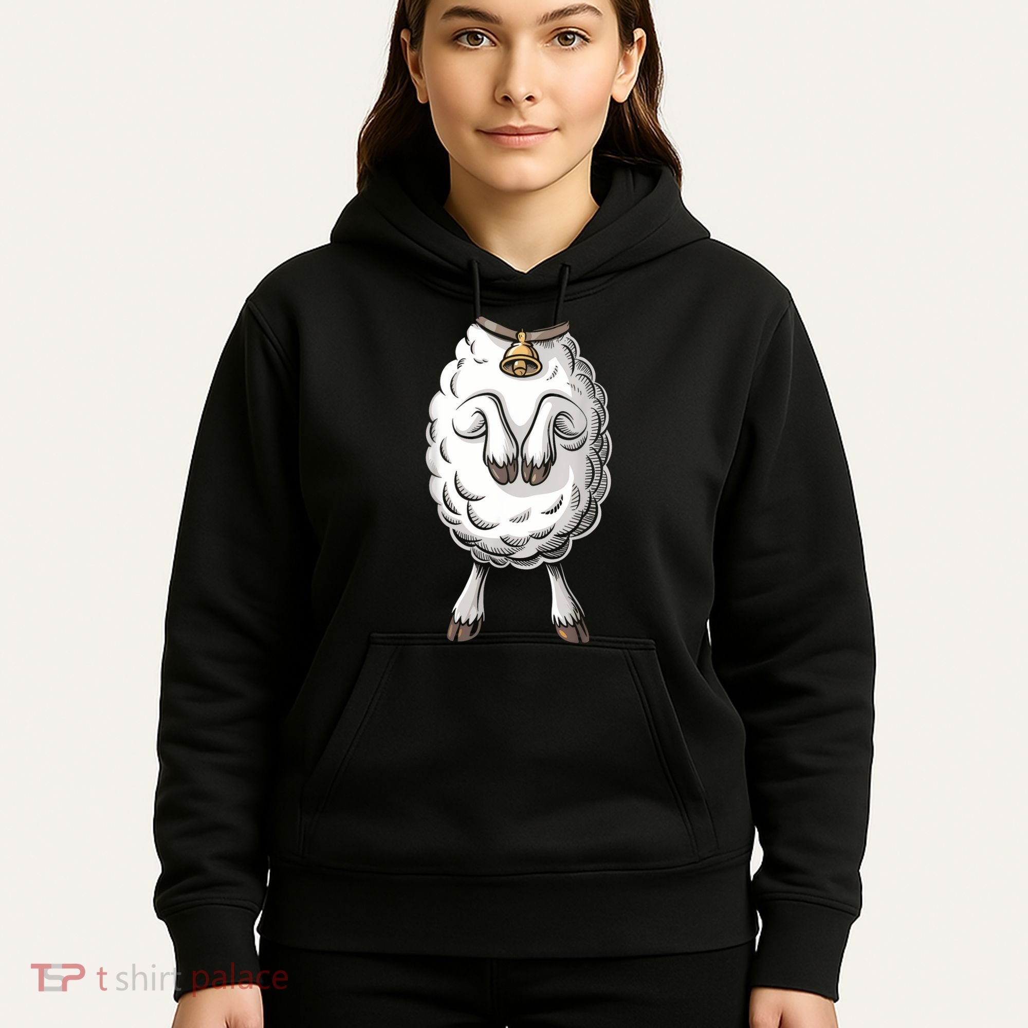 Adult Lamb Costume Hoodie