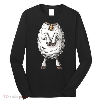 Adult Lamb Costume Long Sleeve Shirt