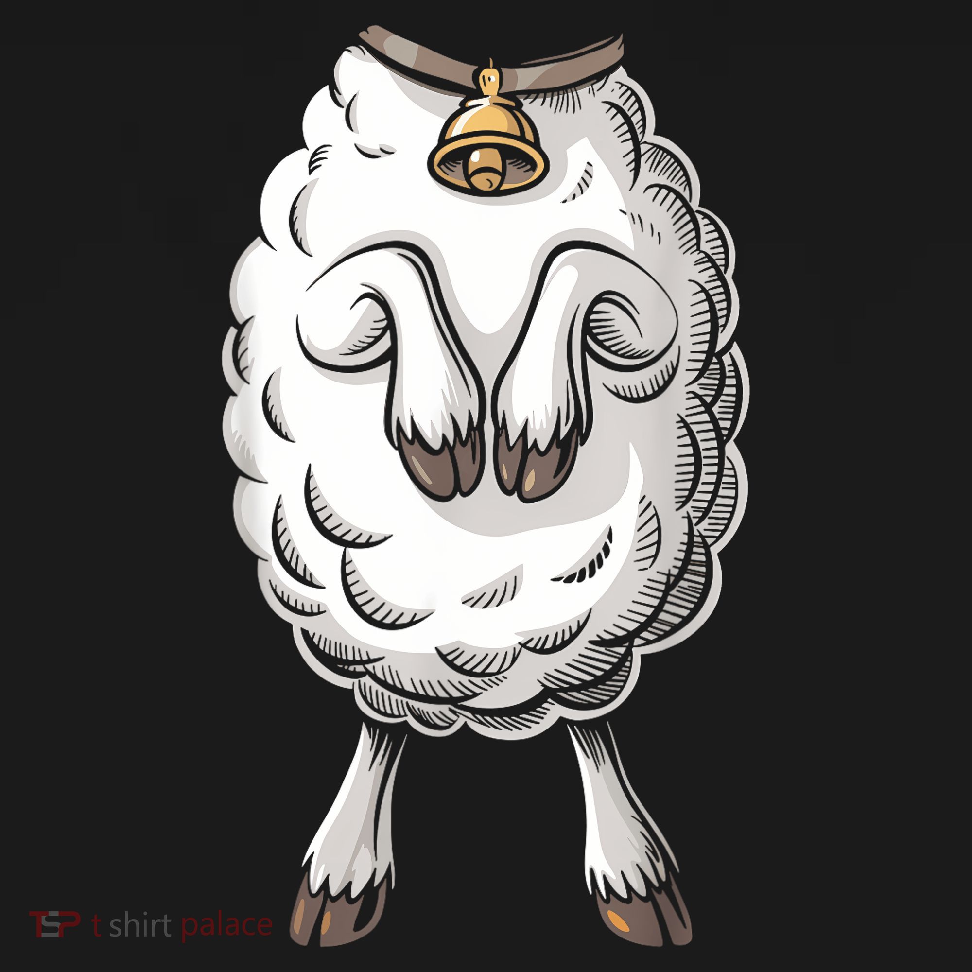 Adult Lamb Costume Backpack