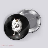 Adult Lamb Costume Button thumb 0
