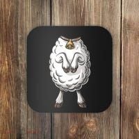 Adult Lamb Costume Coaster thumb 0