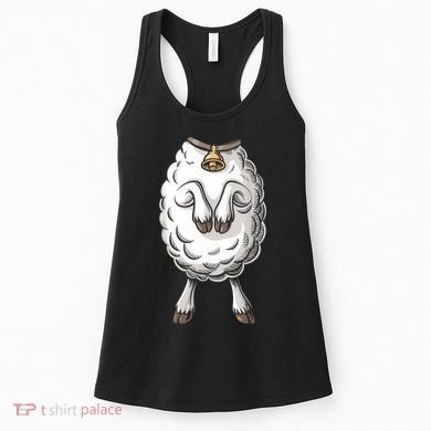 Adult Lamb Costume Women's Tank Top