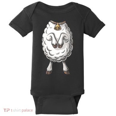 Adult Lamb Costume Baby Bodysuit