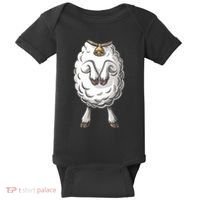 Adult Lamb Costume Baby Bodysuit thumb 0