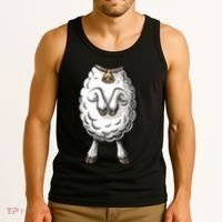 Adult Lamb Costume Tank Top thumb 3