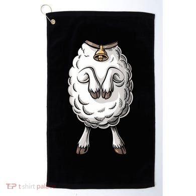 Adult Lamb Costume Golf Towel