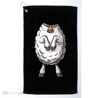 Adult Lamb Costume Golf Towel thumb 0