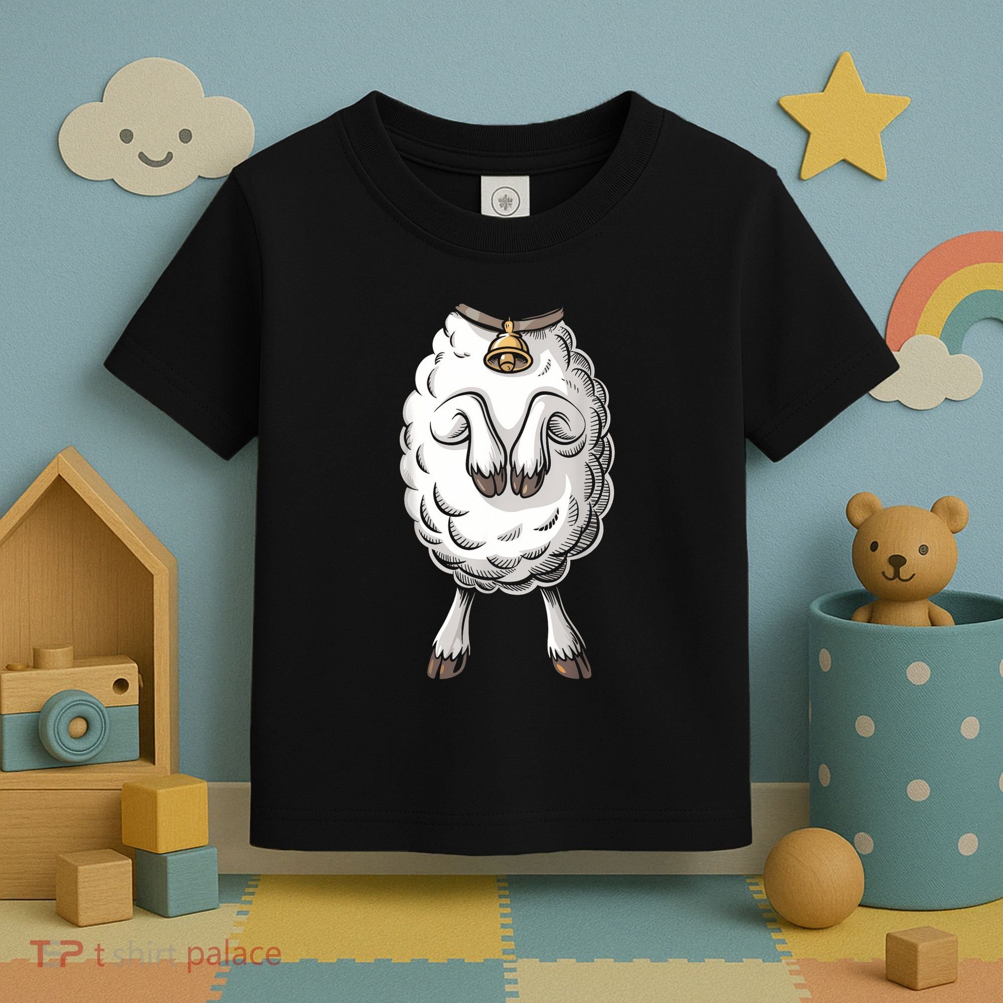 Adult Lamb Costume Toddler T-Shirt