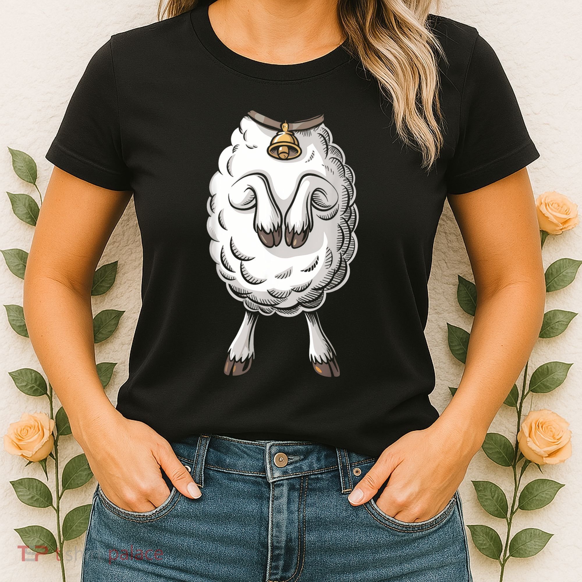Adult Lamb Costume Women's T-Shirt