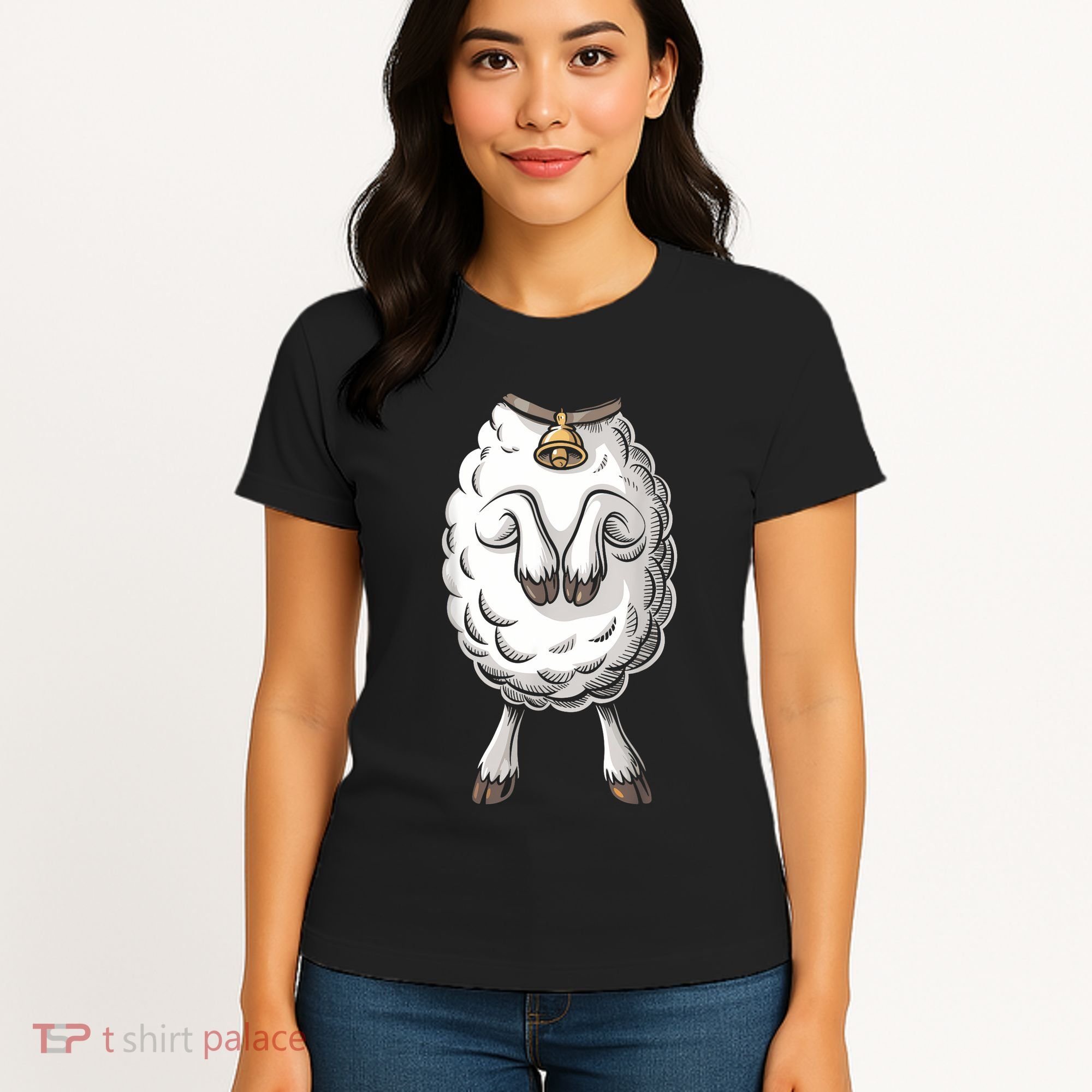 Adult Lamb Costume Women's T-Shirt