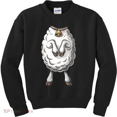Adult Lamb Costume Kids Sweatshirt