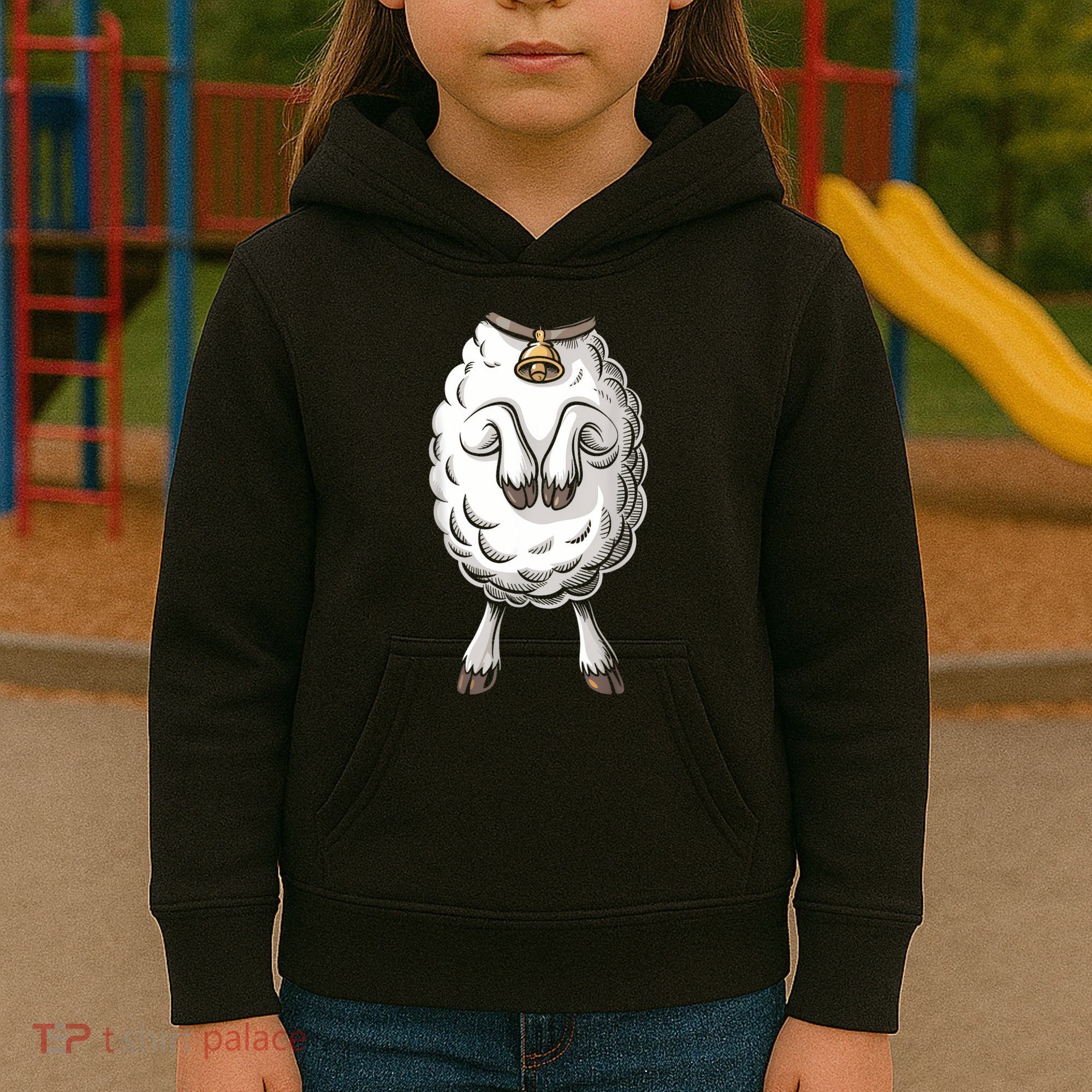 Adult Lamb Costume Kids Hoodie