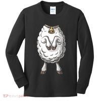 Adult Lamb Costume Kids Long Sleeve Shirt thumb 0