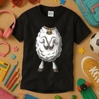 Adult Lamb Costume Kids T-Shirt thumb 3