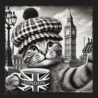 Adorable London Cat Uk Jack Mug With Big Ben Hat thumb 2