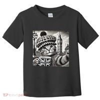 Adorable London Cat Uk Jack Mug With Big Ben Toddler T-Shirt thumb 0