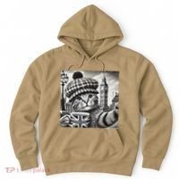 Adorable London Cat Uk Jack Mug With Big Ben Hoodie thumb 0
