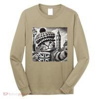 Adorable London Cat Uk Jack Mug With Big Ben Long Sleeve Shirt thumb 0
