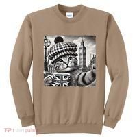 Adorable London Cat Uk Jack Mug With Big Ben Sweatshirt thumb 0