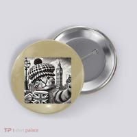 Adorable London Cat Uk Jack Mug With Big Ben Button thumb 0
