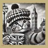 Adorable London Cat Uk Jack Mug With Big Ben Polo thumb 2