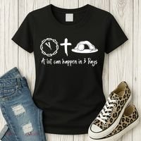 A Lot Can Happen In 3 Days Easter Day Women's T-Shirt thumb 3