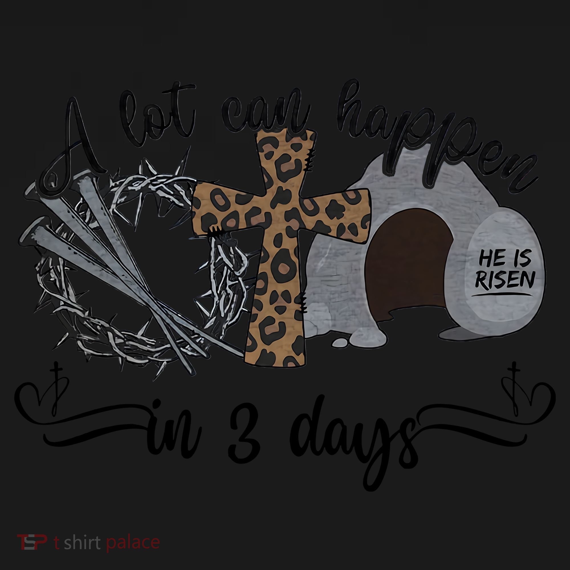 A Lot Can Happen In 3 Days He Is Risen Jesus God Faith Easter Day Coaster