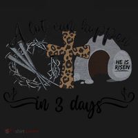 A Lot Can Happen In 3 Days He Is Risen Jesus God Faith Easter Day Toddler Hoodie thumb 2
