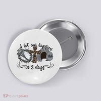 A Lot Can Happen In 3 Days He Is Risen Jesus God Faith Easter Day Button thumb 0