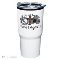 A Lot Can Happen In 3 Days He Is Risen Jesus God Faith Easter Day Tumbler thumb 0
