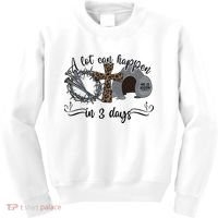 A Lot Can Happen In 3 Days He Is Risen Jesus God Faith Easter Day Kids Sweatshirt thumb 0
